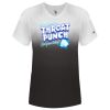 Women's V-Neck Ombre T-Shirt Thumbnail